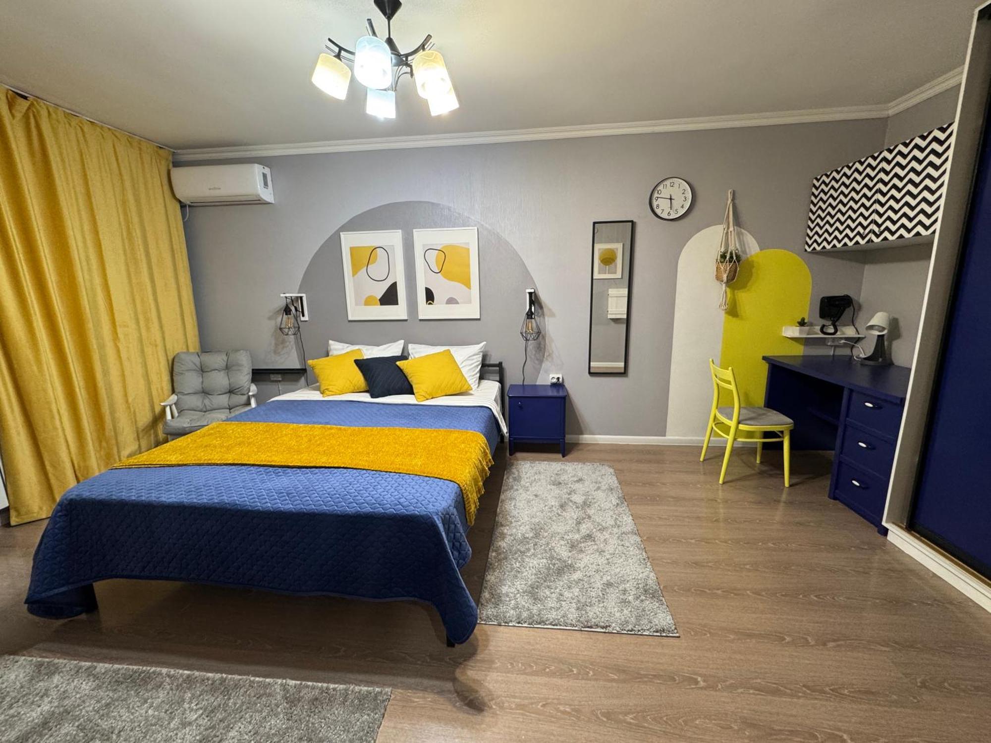 Almatyda На Басенова Apartment Ruang foto